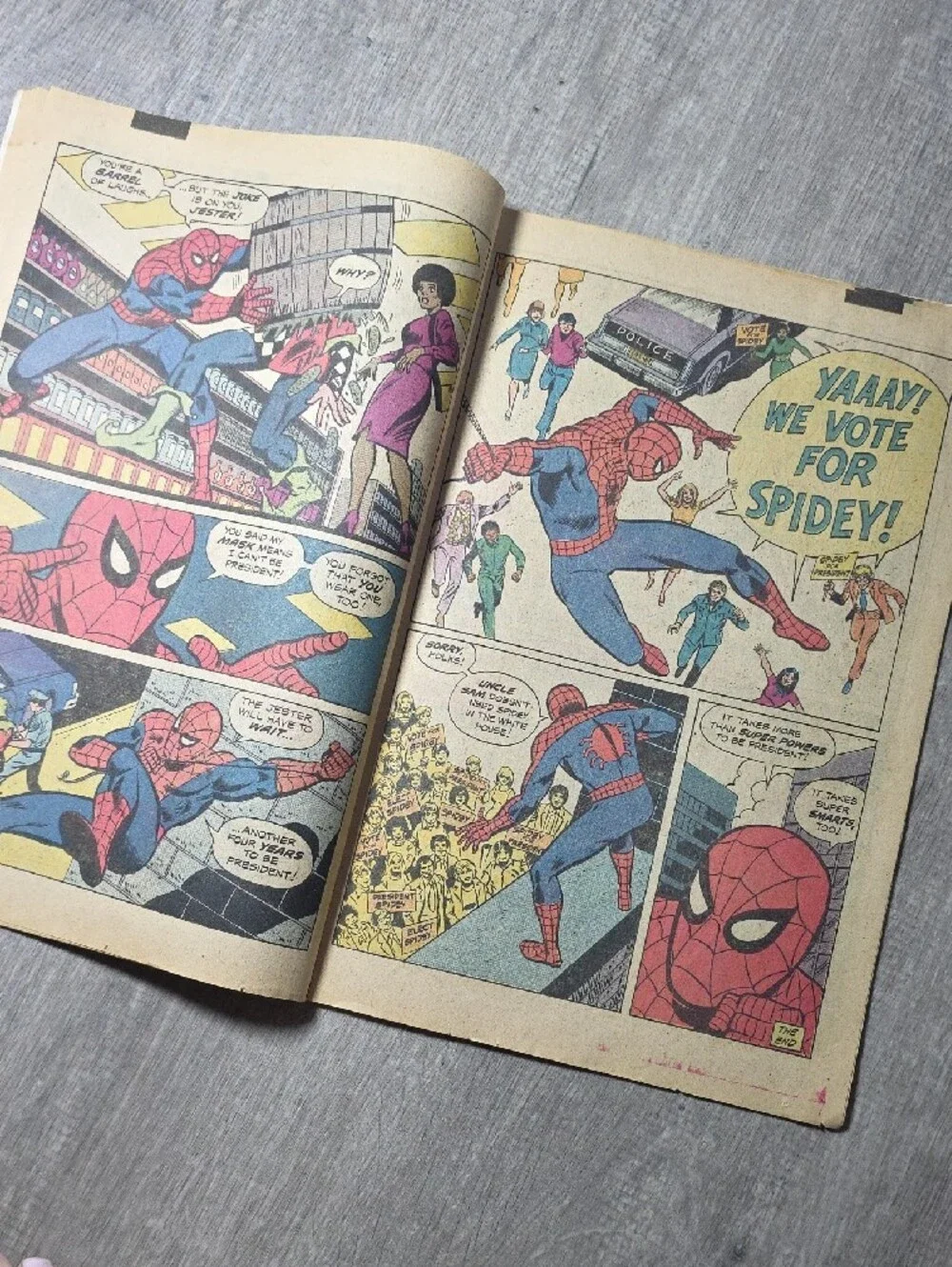Marvel Spidey Super Stories Comic - Red & Blue